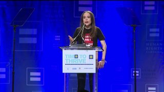 Ellen Page Joins HRCF s Time to Thrive Conference