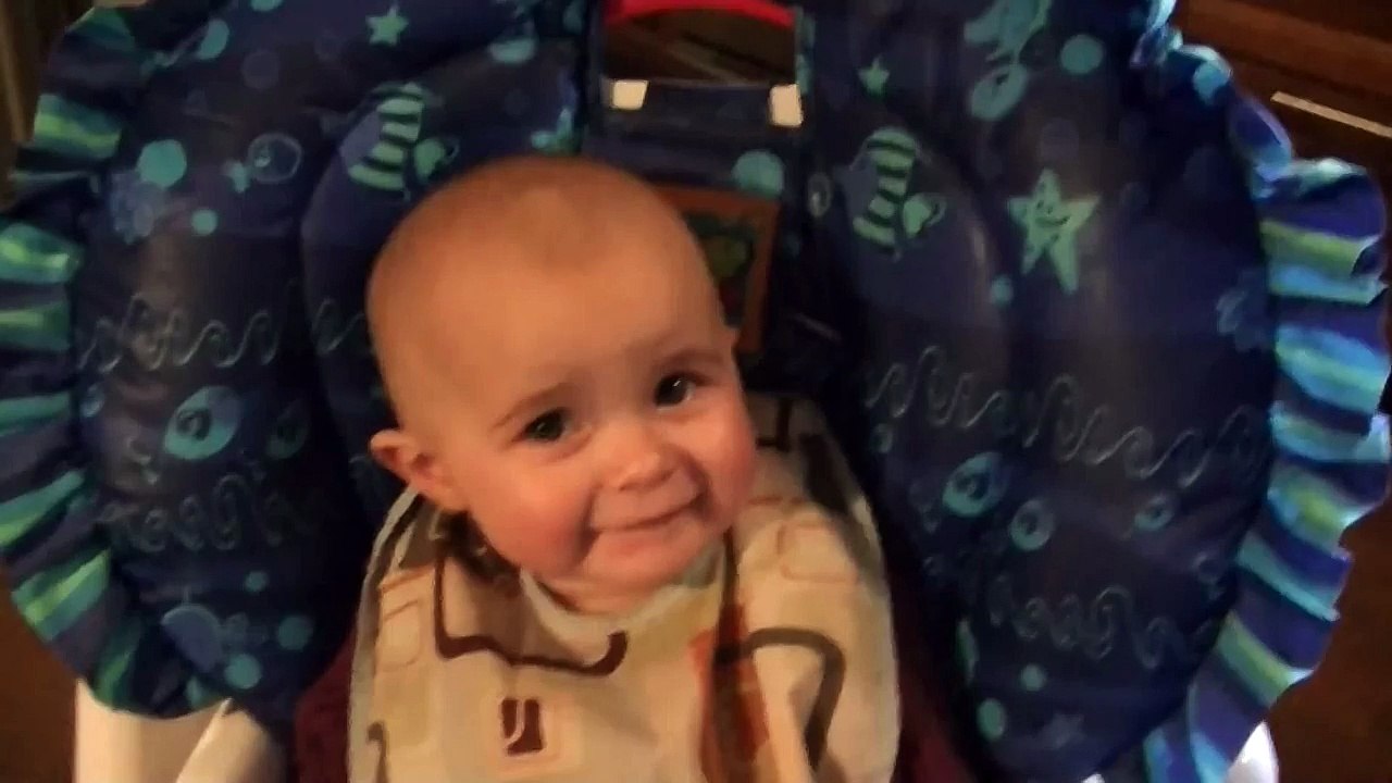 Emotional baby! Too cute!