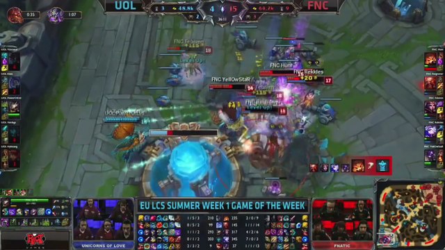 LCS EU Summer Split 2015 - Fnatic 18-0... The dream !
