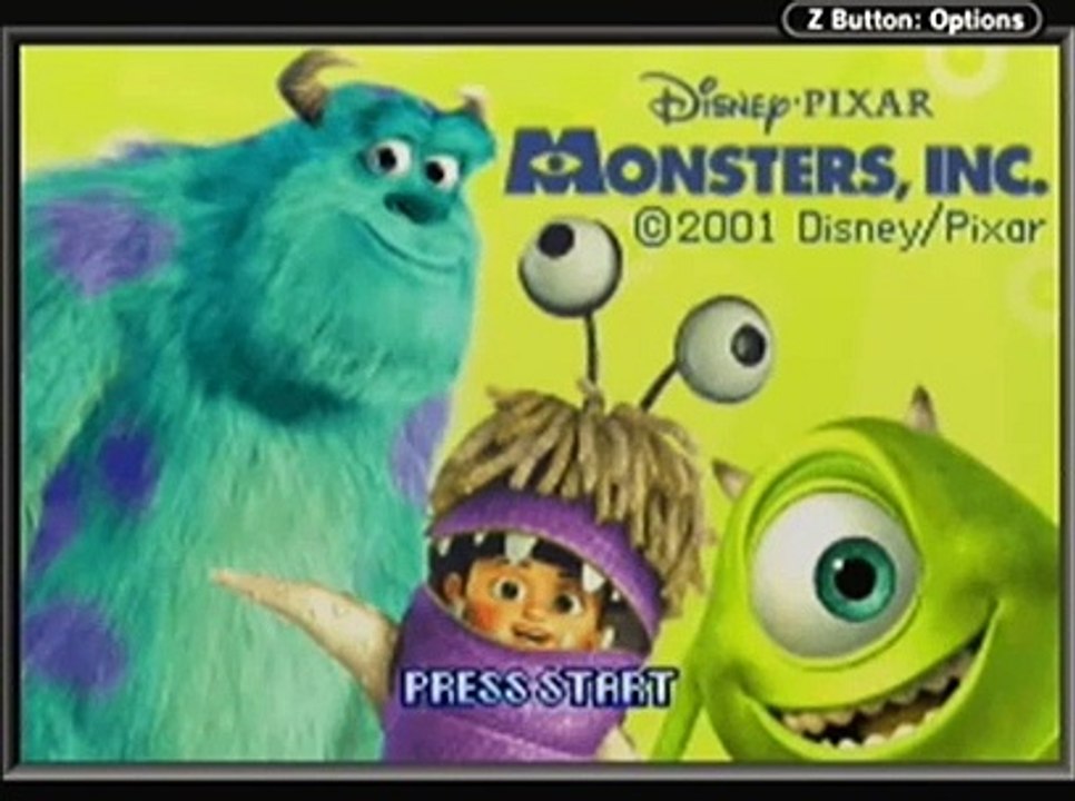 Monsters Inc. - GBA Gameplay Commentary