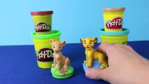 Play Doh Lion King Simba and Nala Play-Doh Stamps Disney Play Dough Jungle Animals Lions