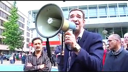 Demonstration in Duisburg Germany Loveparade 2010 (Anti-Sauerland Protest)
