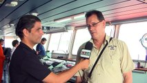 (Video) Conducir los barcos que cruzan el canal de Panamá toma 10 años de preparación