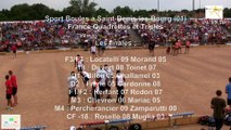 Mène 8, finale France Quadrettes 2015, Sport Boules, Saint-Denis-lès-Bourg 2015