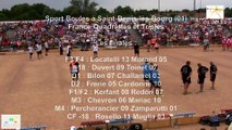 Mène 9, finale France Quadrettes 2015, Sport Boules, Saint-Denis-lès-Bourg 2015