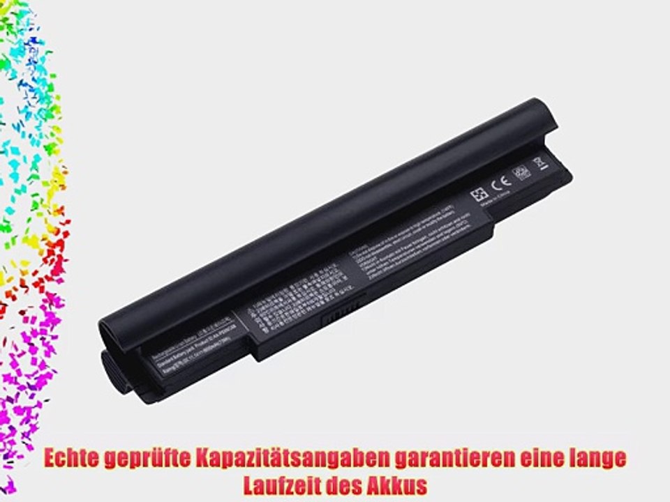 Laptop Akku mit 6600mAh 108/111V f?r Samsung N110 Samsung N120 Samsung N130 Samsung N135 Samsung