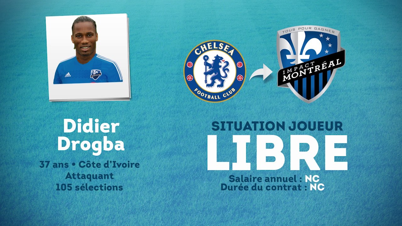 Officiel : l'Impact de Montréal s'offre Didier Drogba !