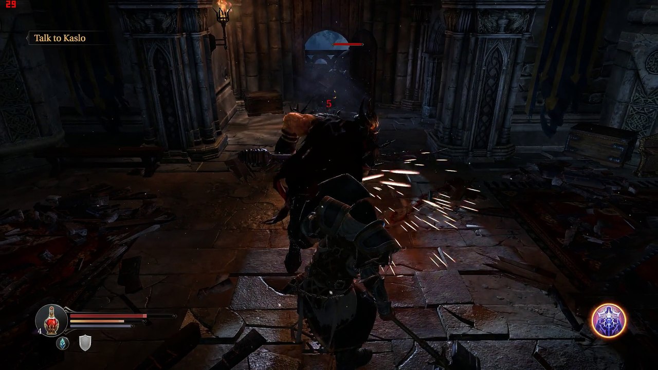 Lords Of The Fallen GTS 450 1080p gameplay