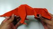 Let's fold origami t-rex, indominus rex and spinosaurus inspired from 'Jurassic World'