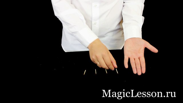 Секрет фокуса со спичками