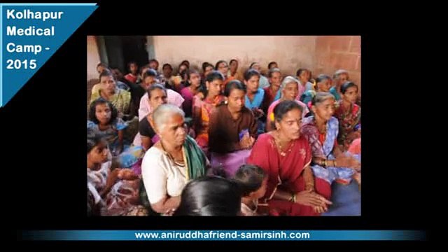 Aniruddha Bapu - Kolhapur medical & Health camp 2015 Day 1 - Villagers performing gajar 5