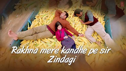 Zindagi Kuch Toh Bata (Reprise) Full Song with LYRICS _ Salman Khan _ Bajrangi B