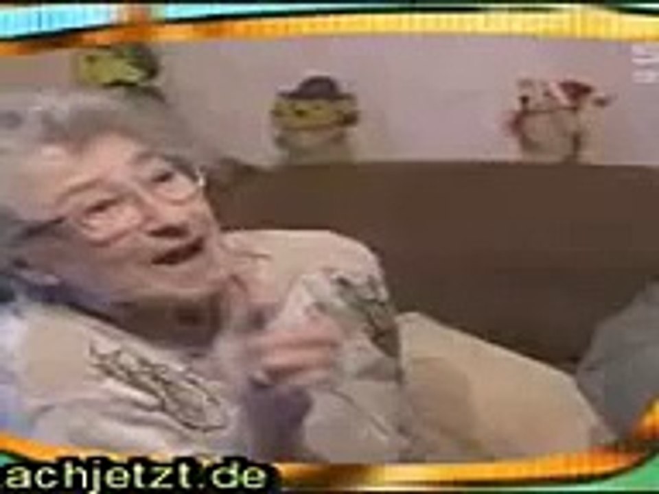 Lustige Oma - Leck mich im Arsch