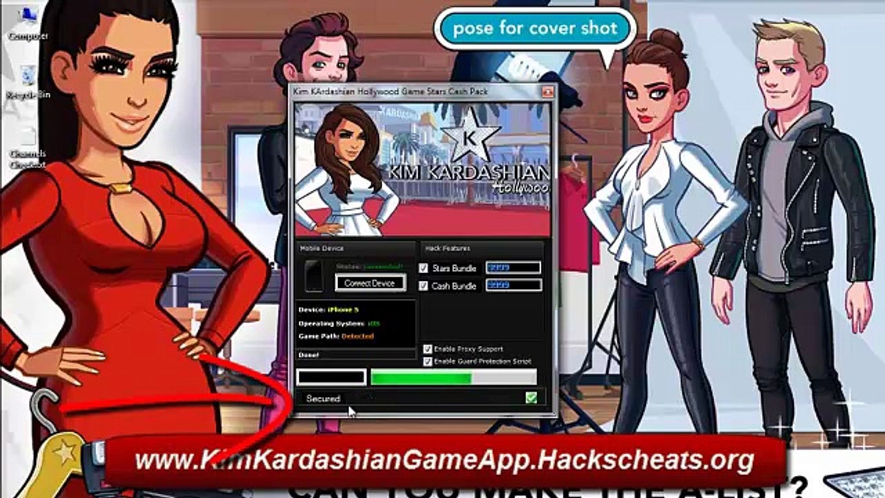 Kim Kardashian Hollywood App Game Hack [iOS/Android/ [Money/Stars]