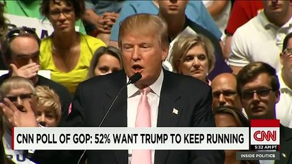 下载视频: CNN poll shows 52% of Republicans want Trump in race