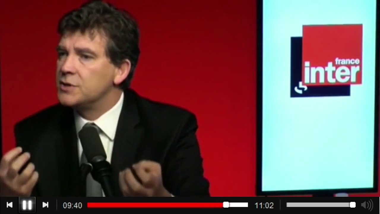 Montebourg, entre propagande et désinformation sur France inter