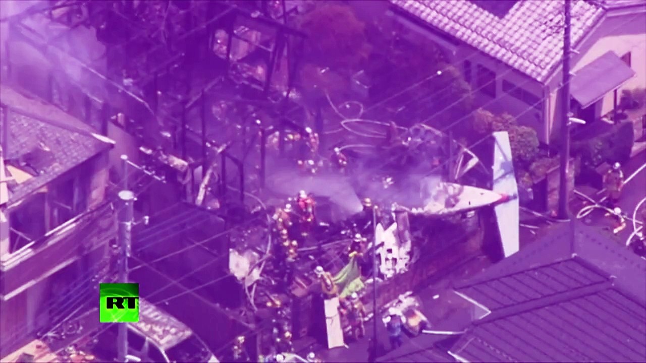 Japon : trois morts dans le crash d’un avion dans un quartier résidentiel à proximité de Tokyo