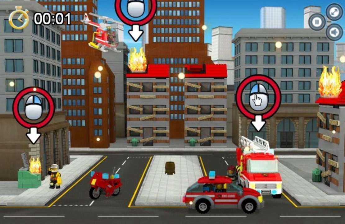 LEGO City Ready Steady Fire Game Walkthrough