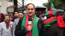 Adeel Lodhi's message from protest against Altaf Hussain in London