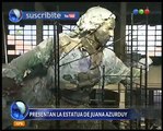Presentaron la estatua de Juana Azurduy - Telefe Noticias