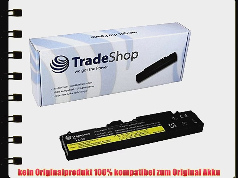 Hochleistungs Laptop Notebook Akku 4400mAh ersetzt IBM Lenovo 42T4235 42T4731 42T4733 42T4737