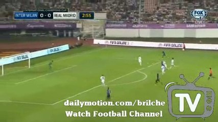 Kovacic Big Chance Inter Milan v. Real Madrid 27.07.2015