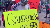 La afición mexicana sólo tiene una petición