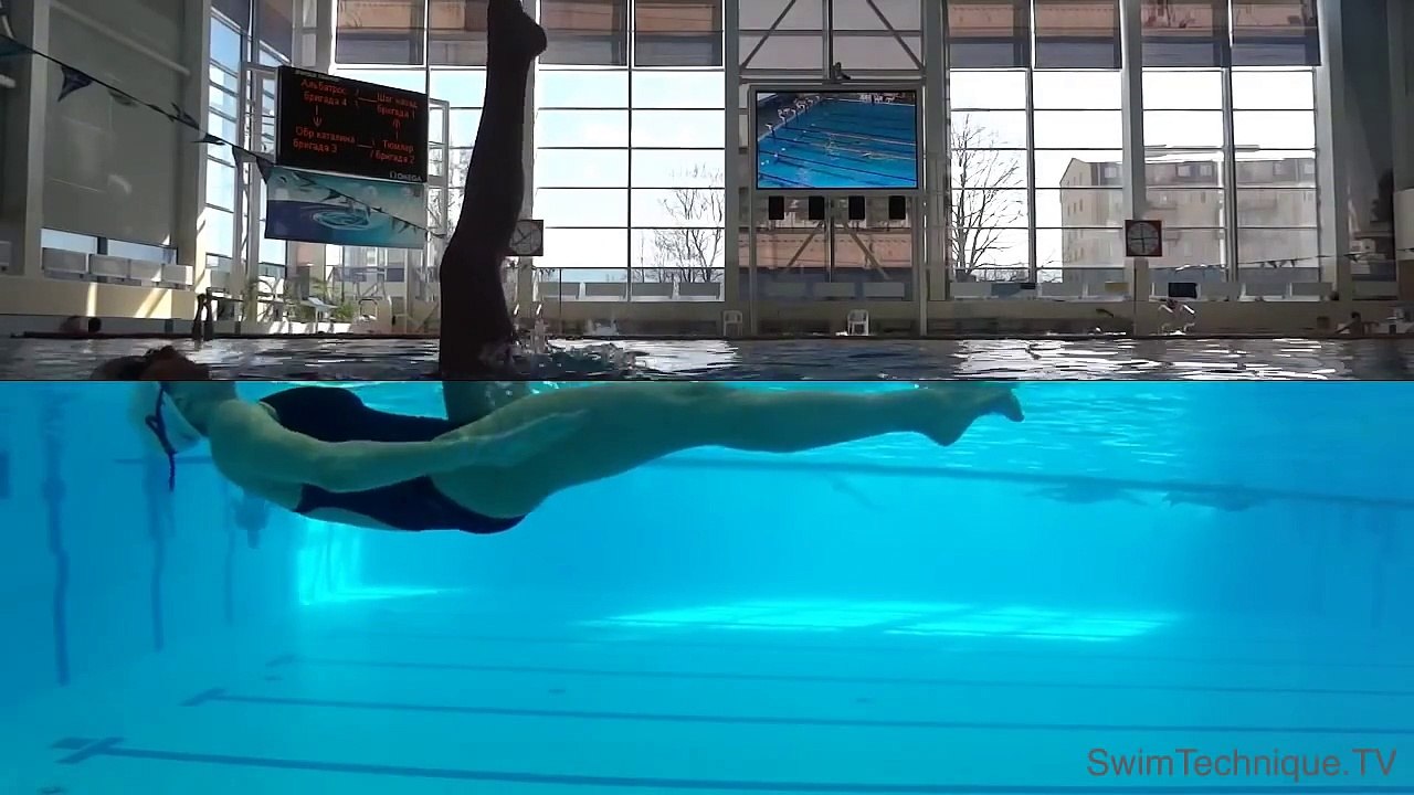 Synchronized Swimming. St.Petersburg - Cинхронное плавание