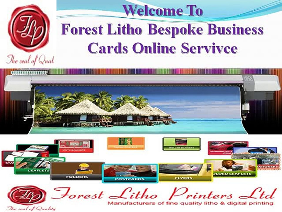 Bespoke Business Cards Online - forest-litho.co.uk