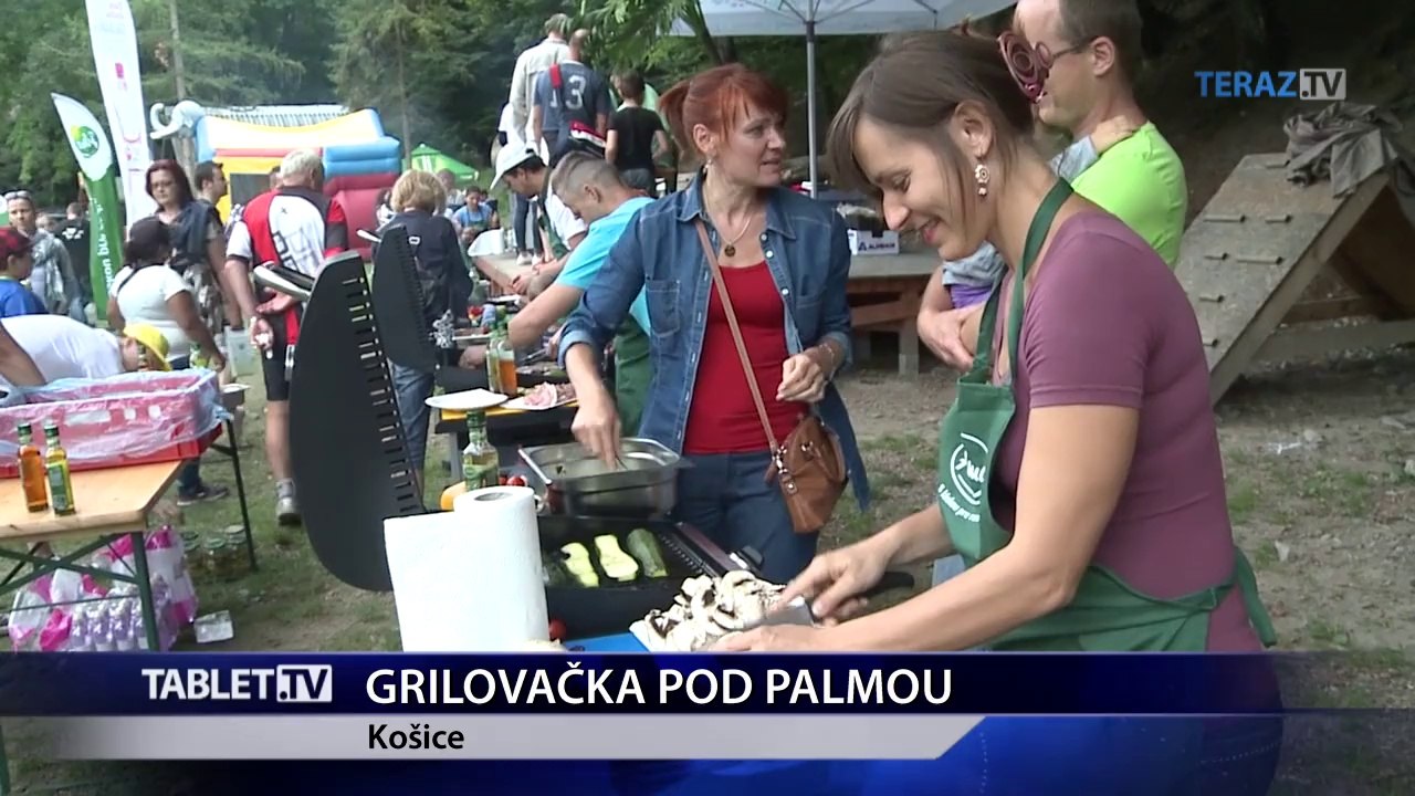 Grilovačka pod Palmou prilákala desiatky návštevníkov