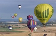 Le record du monde d’envol de montgolfières à travers les télés, en 42 secondes