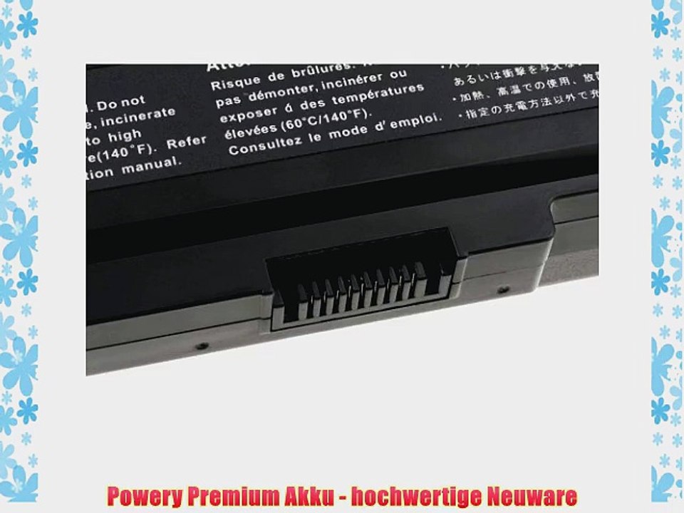 Premium Akku f?r Toshiba Typ PA3817U-1BRS 9200mAh Li-Ion 108V