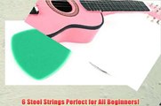 Classic Acoustic Beginners Children's Kid's 6 Strings Toy Guitar Instrument w/ Guitar Pick