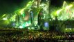 Amazing fireworks from the Tomorrowland 2015 festival in Boom, Belgium