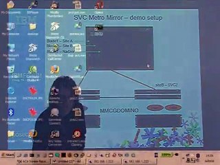 IBM SVC Metro Mirror - live demo