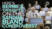 Bernie Sanders Speaks Out On Sandra Bland's Arrest