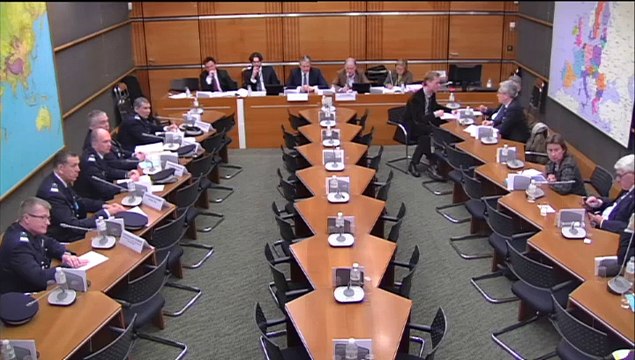 5 Mars 2015 - Intervention d'Hugues Fourage lors de la comission sur le maintien de l'ordre républicain