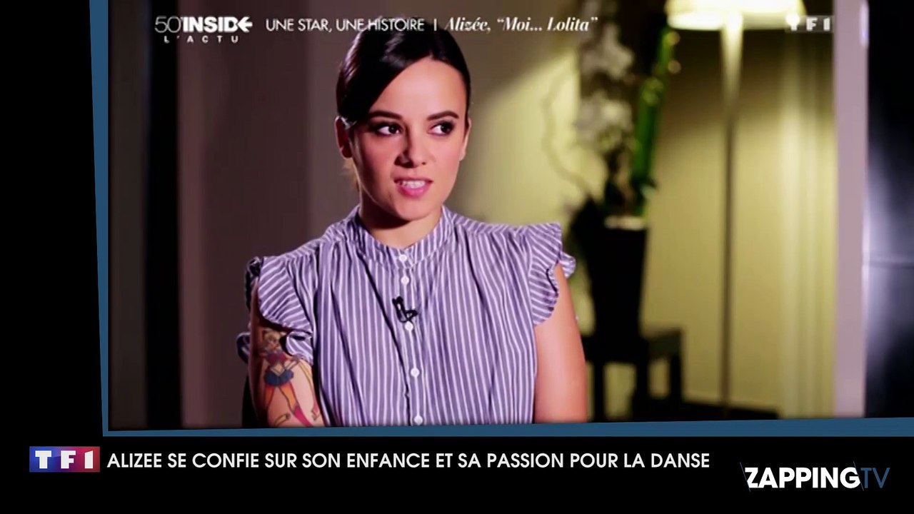 Alizée explique pourquoi elle avait des problèmes avec les autres enfants lorsqu'elle était petite