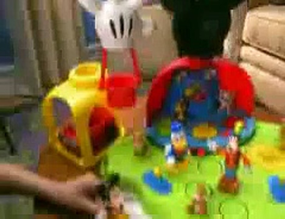 Amazon com Fisher Price Mickey's Surprise Clubhouse Toys & Games