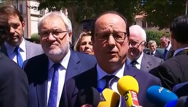 Saisie de cannabis dans les Bouches-du-Rhône : François Hollande loue le sang-froid des policiers
