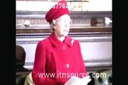 The Queen speaking in Armagh, Northern Ireland 1995