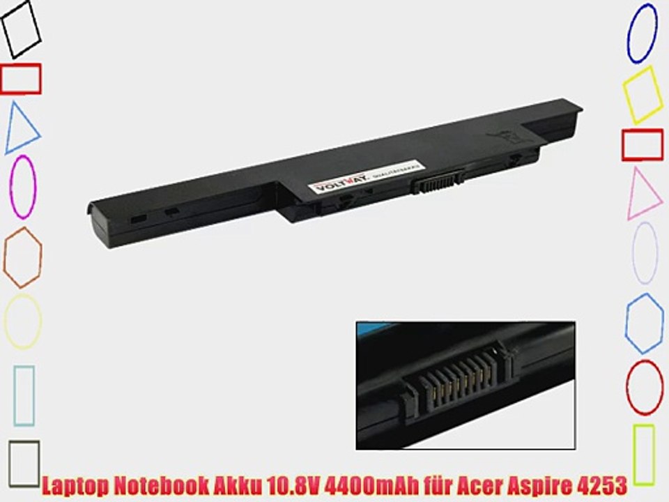 Laptop Notebook Akku 10.8V 4400mAh f?r Acer Aspire 4253