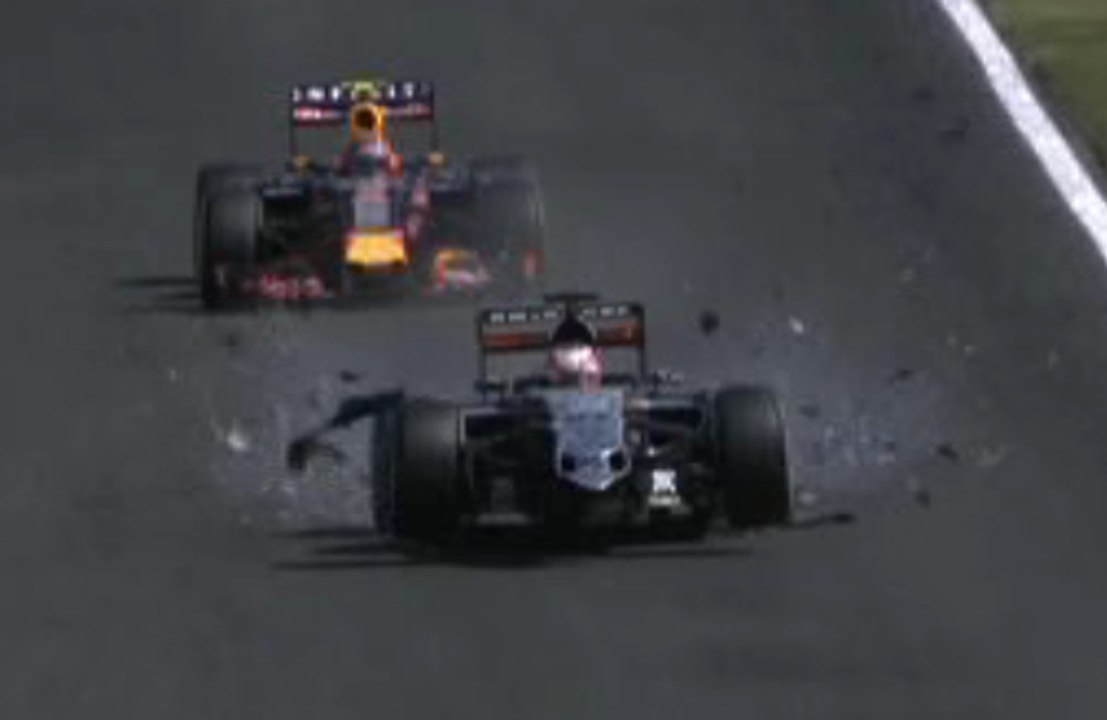 F1 Hongrie : Le gros crash de Nico Hülkenberg - ZAPPING AUTO DU 27/07/2015