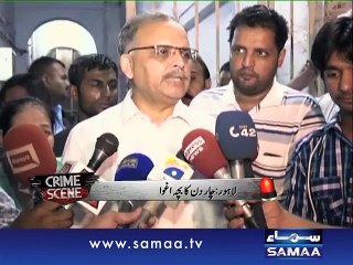 Crime Scene, 27 July June 2015 Samaa Tv
