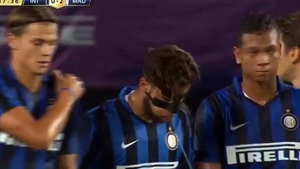 James Rodriguez Fantastic Free Kick Goal - Real Madrid vs Inter Milan 3-0