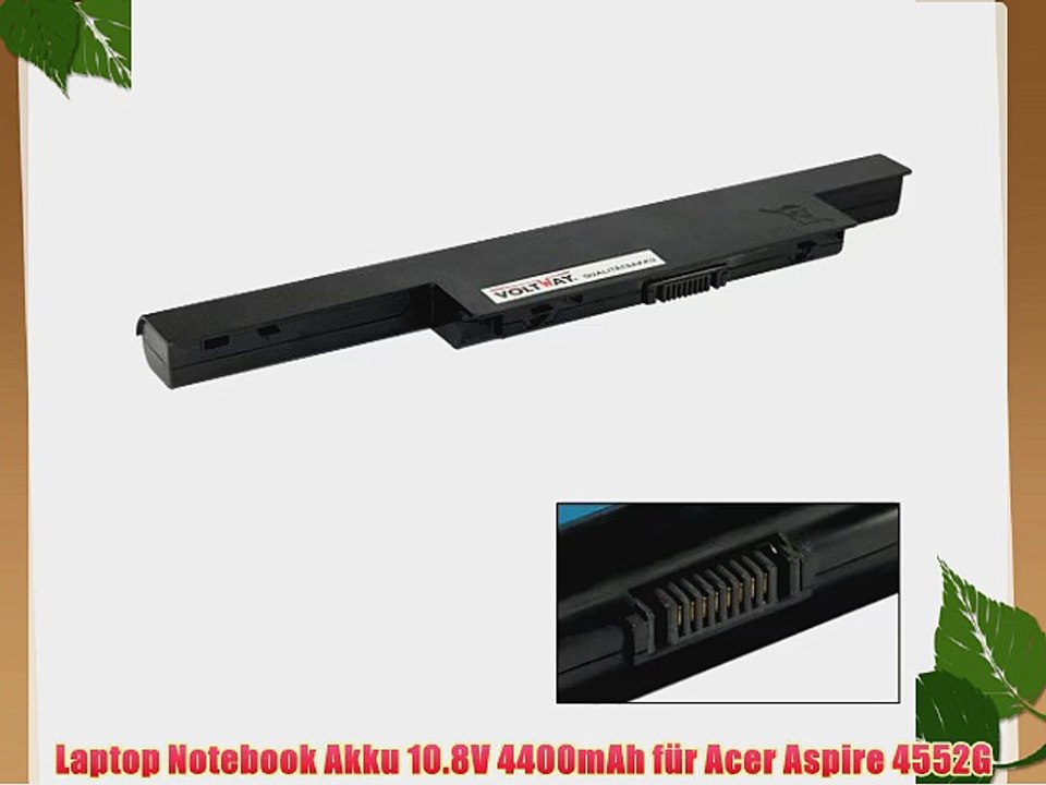Laptop Notebook Akku 10.8V 4400mAh f?r Acer Aspire 4552G