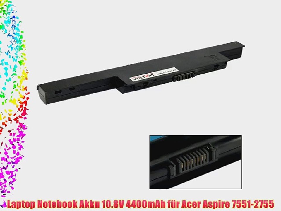 Laptop Notebook Akku 10.8V 4400mAh f?r Acer Aspire 7551-2755