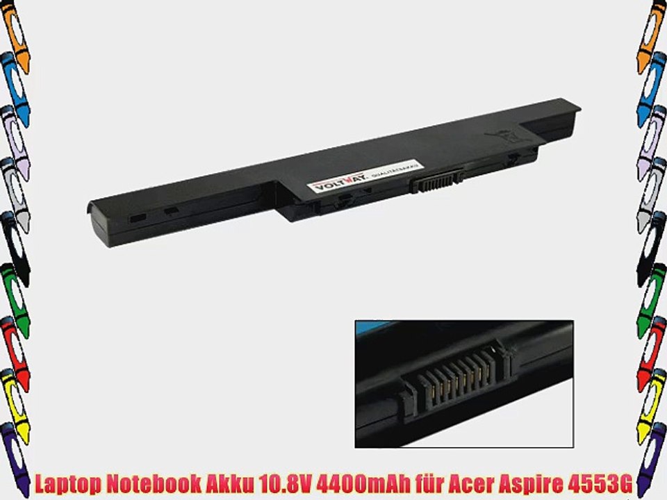 Laptop Notebook Akku 10.8V 4400mAh f?r Acer Aspire 4553G