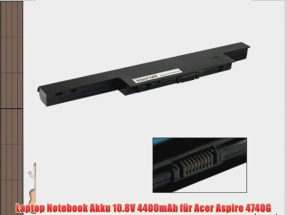 Laptop Notebook Akku 10.8V 4400mAh f?r Acer Aspire 4740G