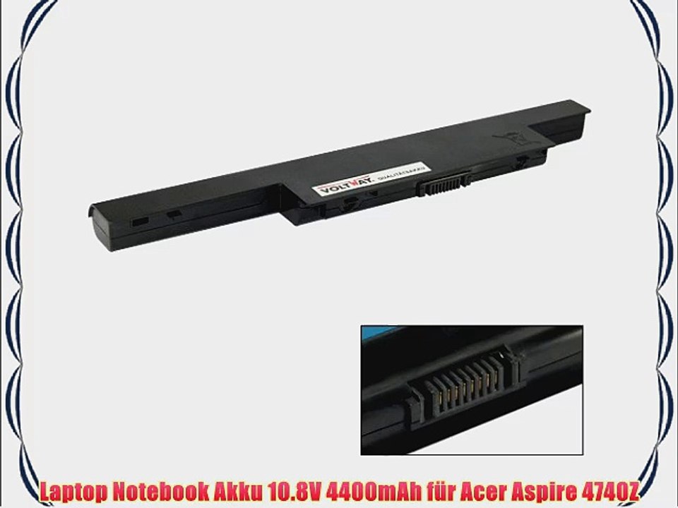 Laptop Notebook Akku 10.8V 4400mAh f?r Acer Aspire 4740Z